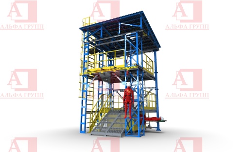 Учебно-тренировочный полигон (комплекс)  Альпинист-03-05-2.